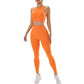 Women's Sports Fitness Yoga Running Top Suit